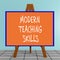 Modern Teaching Skills concept