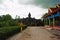 Modern temple near Bakong temple, Roluos Group, Siem Reap, Cambodia