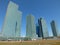 Modern towers in Astana