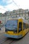 Modern Tram Route 15 in Lisbon, Portugal