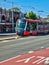 Modern Tram in Suburban Sydney, Australia