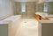 Modern twin bathroom