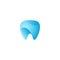Modern Unique Tooth Dental Health Icon Logo