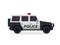 Modern Urban Police Patrol Vehicle Illustration