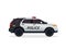 Modern Urban Police Patrol Vehicle Illustration