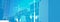 Modern Urban Train Thin Line Cityscape Of Railway Over Blue Background Horizontal Banner