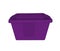 Modern violet plastic toolbox