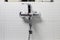 modern wall-mounted bathroom mixer with adjustable water temperature.