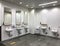 Modern wash basin area in Japan public rest room