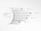 Modern white design banners template infographic