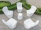 Modern white outdoor forniture