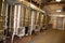 Modern wine cellar with stainless steel tanks contemporary winemaker factory