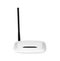 Modern wireless white wi-fi router