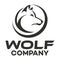 Modern wolf logo. Vector illustration.