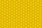 Modern yellow and orange hexagon background