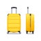 Modern Yellow Plastic Suitcase