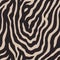 Modern Zebra Seamless Pattern in Neutral Beige and Black Colors. Abstract Animal Skin Print in Trendy Contemporary Style