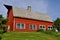Modernized old red dairy barn