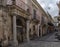 Modica cityscape. View to Historical Buildings. Sicily, Italy