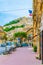 MODICA, ITALY, APRIL 26, 2017: View of a narrow street in Modica, Sicily, Italy