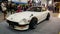 Modified white Nissan Fairlady z or datsun 240z quarter view