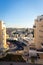 Modiin ilit- israel. Top view of the buildings on the streets of Kiryat Sefer