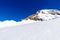 Moench mountain - View of the mountain Moench in the Bernese Alps in Switzerland - travel destination in Europe