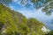 Moens klint chalk cliffs in Denmark