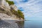 Moens klint chalk cliffs in Denmark