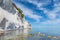 Moens klint chalk cliffs in Denmark