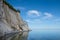 Moens klint chalk cliffs in Denmark