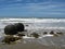 Moeraki boulders scenic reserve