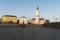 Mogilev, Belarus - March 31, 2021: town hall. soviet square.