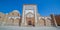 The Mohamed Amin Inox Madrasah in Khiva, Uzbekistan.