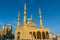 The Mohammad Al-Amin Mosque, also referred to as the Blue Mosque, is a Sunni Muslim mosque located in downtown Beirut, Lebanon