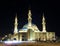 Mohammad al Amin mosque in central beirut lebanon at night