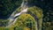 Mohawk Trail winding road in autumn