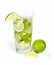 Mohito mojito drink with ice mint with lime