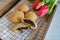 Mohnzelten, typical German cookies filled with poppy seeds