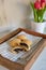 Mohnzelten, typical German cookies filled with poppy seeds