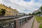 The Moika embankment in St. Petersburg