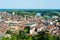 Moissac as seen from Lady of Calvary, France