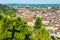 Moissac as seen from Lady of Calvary, France