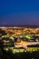 Moissac as seen from Lady of Calvary, France