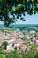 Moissac as seen from Lady of Calvary, France