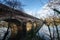 Moissac, France and his famous canal bridge