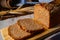 Moist wholemeal bread, crushed or ground whole grain