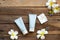 Moisturizing foaming cleanser, moisturizing cleansing cream and cotton beauty cosmetics health care for wash skin face