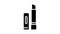 moisturizing lip balm stick, lipstick cosmetic glyph icon animation