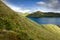 Mojanda lagoon in Ecuador